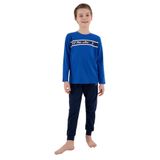 U.s. Polo Assn Erkek Çocuk Mavi Pijama Takımı - 7 - 8 Yaş