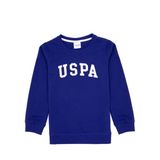 U.S. Polo Assn. Erkek Çocuk Mor Basic Bisiklet Yaka Sweatshirt 50313830-VR038 - Mor 00 - 5 - 6 Yaş