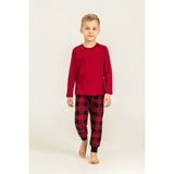 U.s. Polo Assn. Erkek Çocuk Pijama Takımı Baskılı Kırmızı Uzun Kol Pijama Takımı US2647-C-V3 US2647-C-V3 - 4 - 5 Yaş