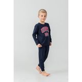 U.s. Polo Assn. Erkek Çocuk Pijama Takımı Baskılı Lacivert Uzun Kol Pijama Takımı US2636-C-V1 US2636-C-V1 - 4 - 5 Yaş