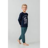 U.s. Polo Assn. Erkek Çocuk Pijama Takımı Baskılı Lacivert Uzun Kol Pijama Takımı US2637-C-V2 US2637-C-V2 - 5 - 6 Yaş