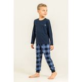 U.s. Polo Assn. Erkek Çocuk Pijama Takımı Baskılı Lacivert Uzun Kol Pijama Takımı US2647-C-V1 US2647-C-V1 - 10 - 11 Yaş