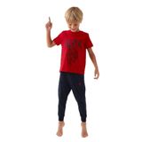 U.S. Polo Assn. Erkek Çocuk Pijama Takımı KIRMIZI KİRMİZİ 6_7