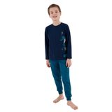 U.S. Polo Assn. Erkek Çocuk Pijama Takımı, Lacivert, 6-7 Yaş