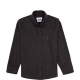 U.s. Polo Assn. Erkek Çocuk Siyah Gömlek Basic 50316769-VR046 - Siyah-128 - 12 - 13 Yaş