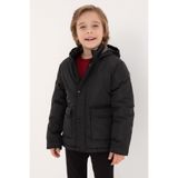 U.S. Polo Assn. Erkek Çocuk Siyah Kaban 50312105-VR046