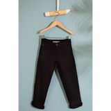 U.S. Polo Assn. Erkek Çocuk Siyah Kanvas Pantolon 50206732-VR046