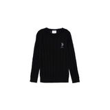 U.S. Polo Assn. Erkek Çocuk Siyah Kazak/Triko 50315586-VR046