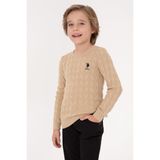 U.S. Polo Assn. Erkek Çocuk Siyah Kazak/Triko 50315638-VR046