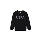 U.S. Polo Assn. Erkek Çocuk Siyah Sweatshirt 50289143-VR046, 3-4 Yaş