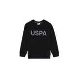 U.S. Polo Assn. Erkek Çocuk Siyah Sweatshirt 50289143-VR046, 6-7 Yaş