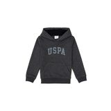 U.S. Polo Assn. Erkek Çocuk Siyah Sweatshirt 50293614-VR046, 5-6 Yaş