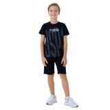 U.S. Polo Assn. Erkek Çocuk Siyah T-shirt ve Bermuda Takım, 14-15 Yaş
