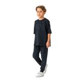 U.S. Polo Assn. Erkek Çocuk Siyah T-shirt ve Pantolon Takımı, 14-15 Yaş