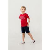U.s. Polo Assn. Erkek Çocuk T-Shirt Şort Takım %100 Pamuk - 14 - 15 Yaş - Kırmızı