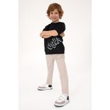 U.S. Polo Assn. Erkek Çocuk Taş Renk Slim Fit Pantolon %92 Pamuk Kanvas-Chino 50317273-VR049 - Taş1 - Dropsuz - 7 - 8 Yaş