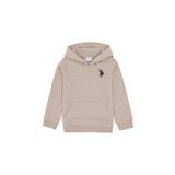 U.S. Polo Assn. Erkek Çocuk Taş Sweatshirt 50289134-VR049, Gri, 12-13 Yaş