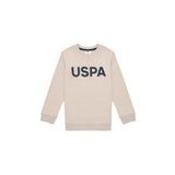 U.S. Polo Assn. Erkek Çocuk Taş Sweatshirt 50289143-VR049, Gri, 4-5 Yaş, TAS