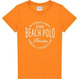U.S. Polo Assn. Erkek Çocuk Turuncu Bisiklet Yaka Tişört 50307129-VR051 - Turuncu1 - 5 - 6 Yaş