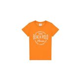 U.S. Polo Assn. Erkek Çocuk Turuncu Tişört 50307129-VR051, 9-10 Yaş