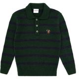 U.S. Polo Assn. Erkek Çocuk Yeşil Polo Yaka Kazak 50315627-VR054 - 3 - 4 Yaş