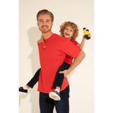 U.S. Polo Assn. Erkek Comfort Fit Bisiklet Yaka Kırmızı Tişört 50289221-VR030 - XL