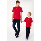 U.S. Polo Assn. Erkek Comfort Fit Bisiklet Yaka Kırmızı Tişört 50306450-vr030