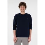 U.S. Polo Assn. Erkek Comfort Fit Bisiklet Yaka Lacivert İnce Sweatshirt 50309858-VR033