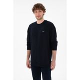 U.S. Polo Assn. Erkek Comfort Fit Bisiklet Yaka Lacivert Sweatshirt 50290777-VR033 - 2XL