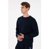 U.S. Polo Assn. Erkek Comfort Fit Bisiklet Yaka Lacivert Sweatshirt 50293438-VR033