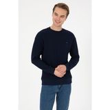 U.S. Polo Assn. Erkek Comfort Fit Bisiklet Yaka Lacivert Sweatshirt 50308909-VR033 - XL
