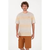 U.S. Polo Assn. Erkek Comfort Fit Bisiklet Yaka Turuncu Tişört 50299742-VR202