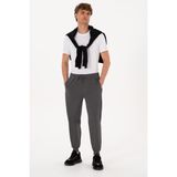 U.s. Polo Assn. Erkek Gri Eşofman Altı 50316404-VR024 - Gri-006