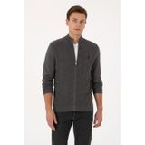 U.s. Polo Assn. Erkek Gri Hırka Triko 50315024-vr024 Grı