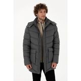 U.s. Polo Assn. Erkek Gri Kaban 50312002-VR024 - 52 - Gri - 006