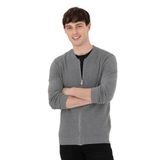 U.s. Polo Assn. Erkek Gri Melanj Hırka Triko 50288870-vr086