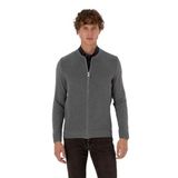 U.S. Polo Assn. Erkek Gri Melanj Hırka (Triko) 50313721-VR086