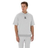 U.S. Polo Assn. Erkek Gri Melanj Sweatshirt 50320030-VR086