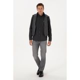 U.S. Polo Assn. Erkek Gri Straight Fit Jean Pantolon 50316562-DN0025 - Grey - 32 - 33