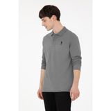 U.S. Polo Assn. Erkek Gri Sweatshirt 50289062-VR024 - XL