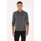 U.s. Polo Assn. Erkek Gri Sweatshirt 50315454-vr024 Grı