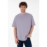 U.S. Polo Assn. Erkek Gri Tişört Basic 50305988-VR024 - XS