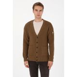 U.s. Polo Assn. Erkek Haki Hırka Triko 50314960-vr027 Hakı