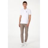 U.s. Polo Assn. Erkek Haki Pantolon Kanvas-chino 50299990-vr027 Haki