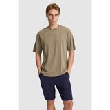 U.s. Polo Assn. Erkek Haki Tişört 50326947-VR027 - XS