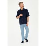 U.s. Polo Assn. Erkek İndigo Pantolon Kanvas-chino 50285618-vr028