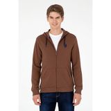 U.S. Polo Assn. Erkek Kahverengi Hırka (Örme) 50295147-VR029 - XL