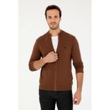 U.s. Polo Assn. Erkek Kahverengi Hırka Triko 50293526-vr029 Kahverengi