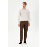 U.S. Polo Assn. Erkek Kahverengi Kanvas Carrot Fit Pantolon 50297861-VR153