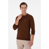 U.S. Polo Assn. Erkek Kahverengi Kazak /triko 50297040-VR158 - 2XL